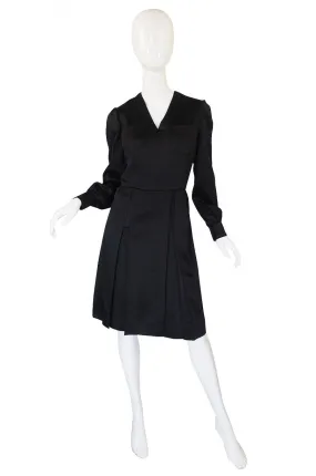 1960s Andre Laug Slipper Satin Dress
