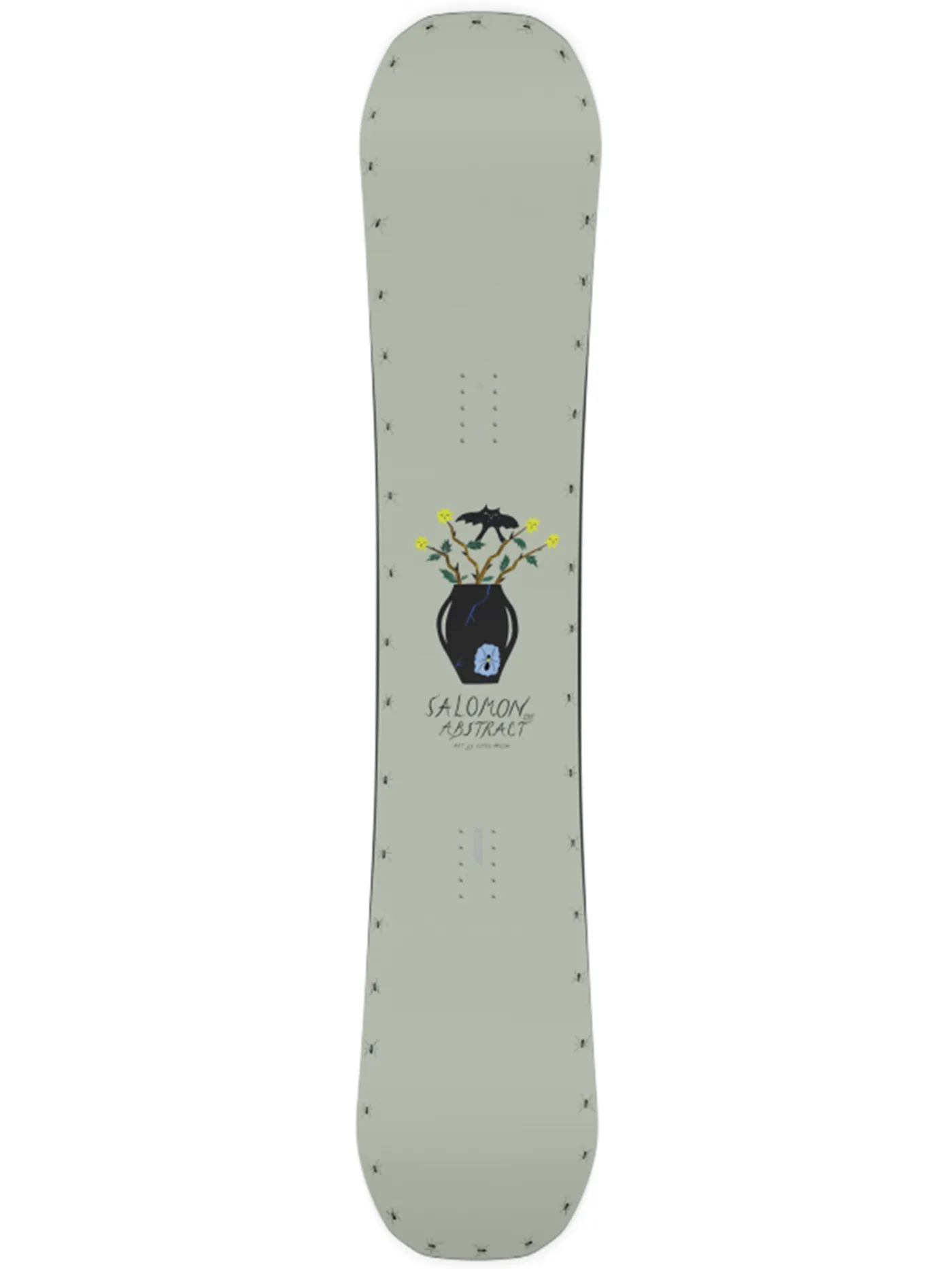 Abstract Snowboard