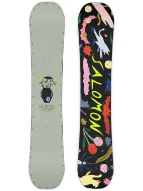 Abstract Snowboard