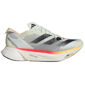 adidas Adizero Adios Pro 3 Running Shoes - Mens - Ivory/Black/Crystal Sand
