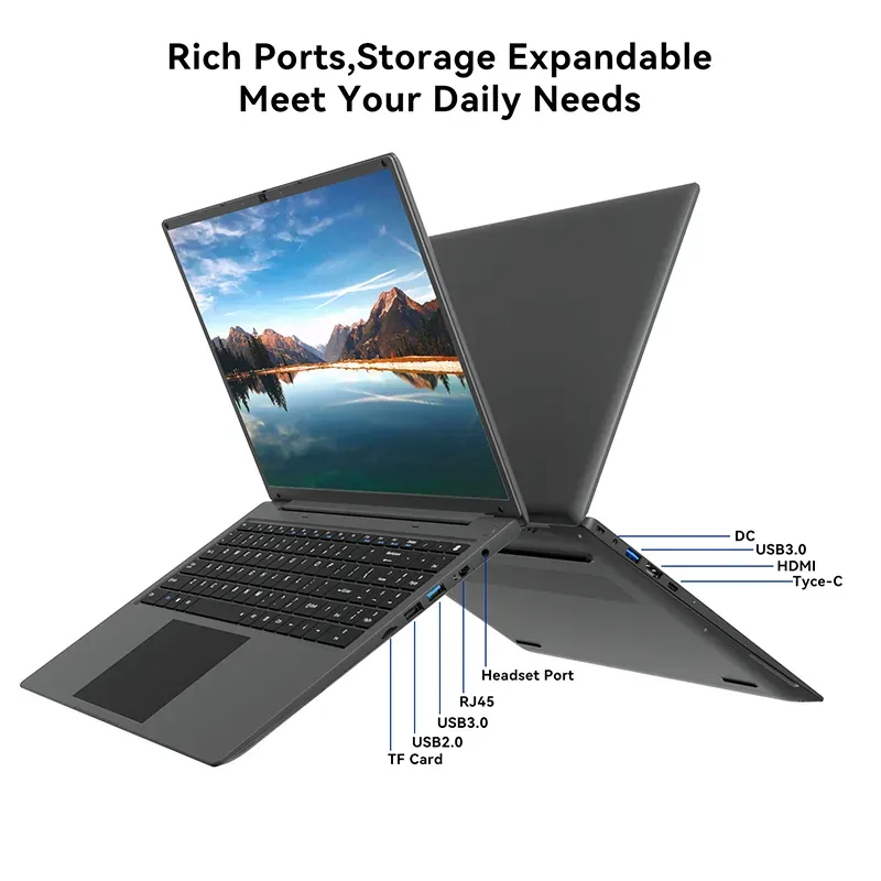 Adreamer Laptop 16 Inch 2.5K IPS Intel i5-1240P 16GB DDR4 1TB SSD Office School Notebook 55Wh 12 Core 4.4GHz Windows 11 Computer