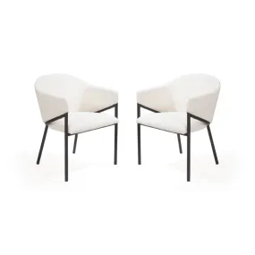 Aidan Armchair - Set of 2 - Ivory