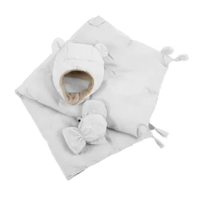 Airy Gift Set - Mittens, Hat & Blanket