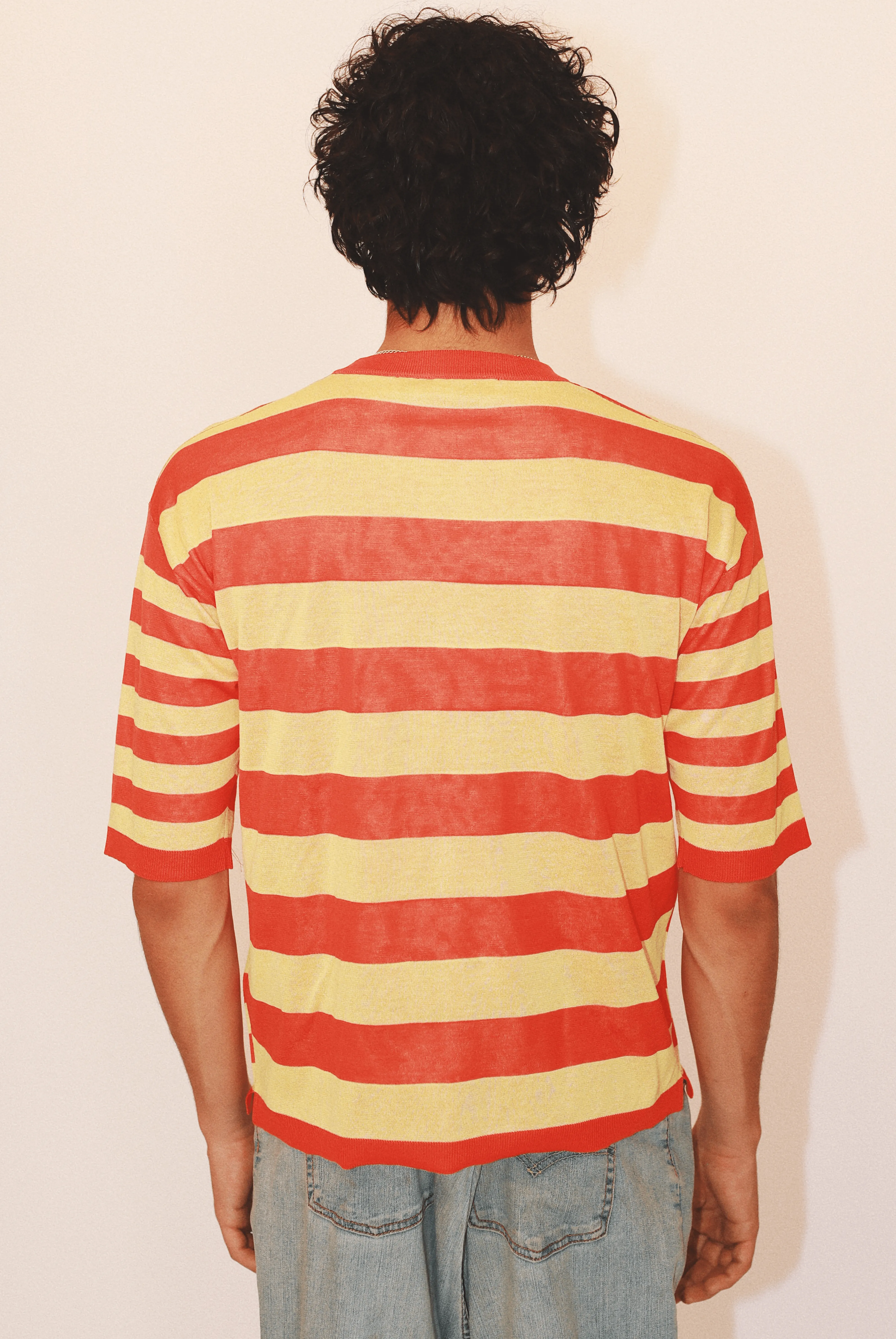 Andrea Striped Crewneck in Organic Cotton