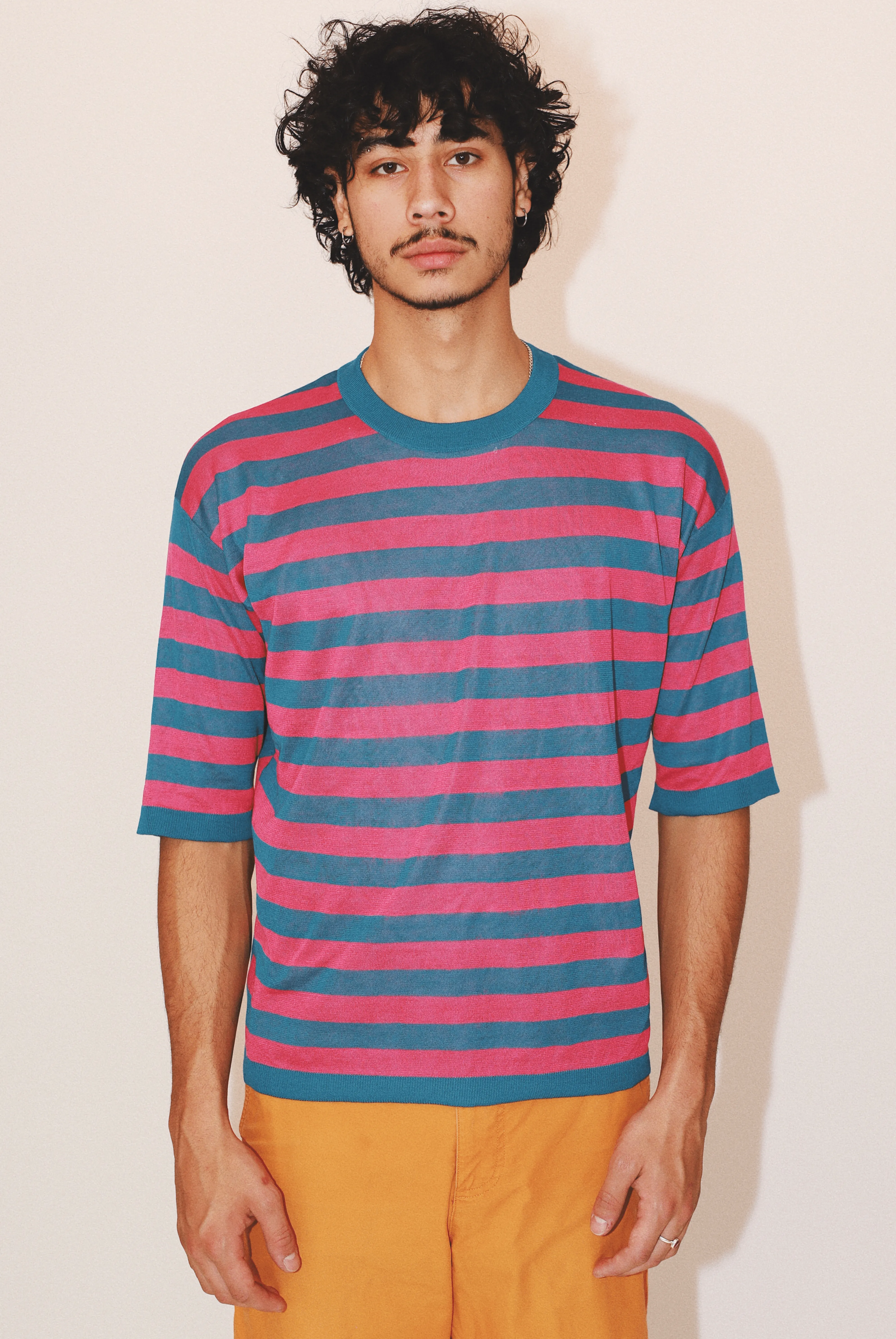 Andrea Striped Crewneck in Organic Cotton