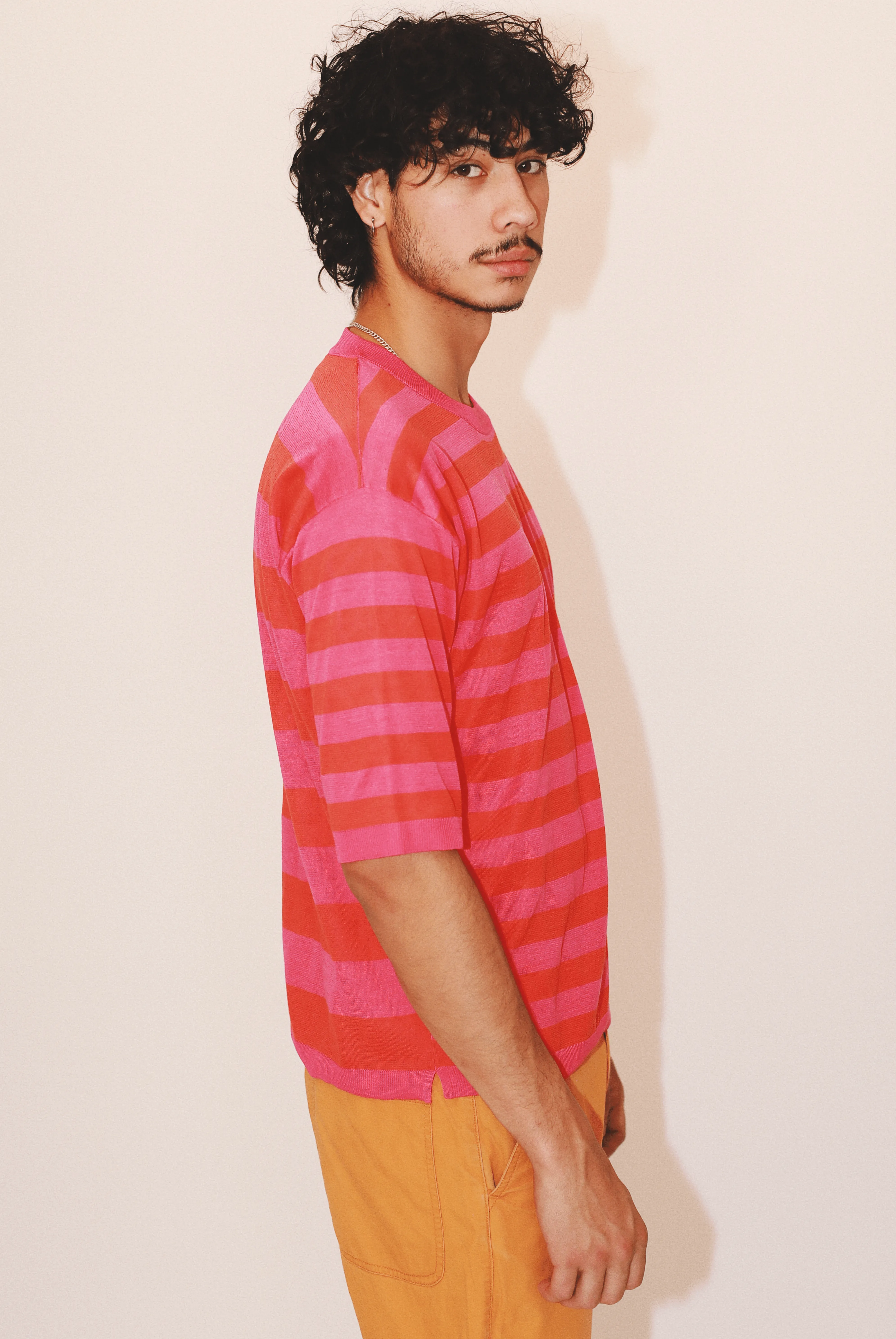 Andrea Striped Crewneck in Organic Cotton