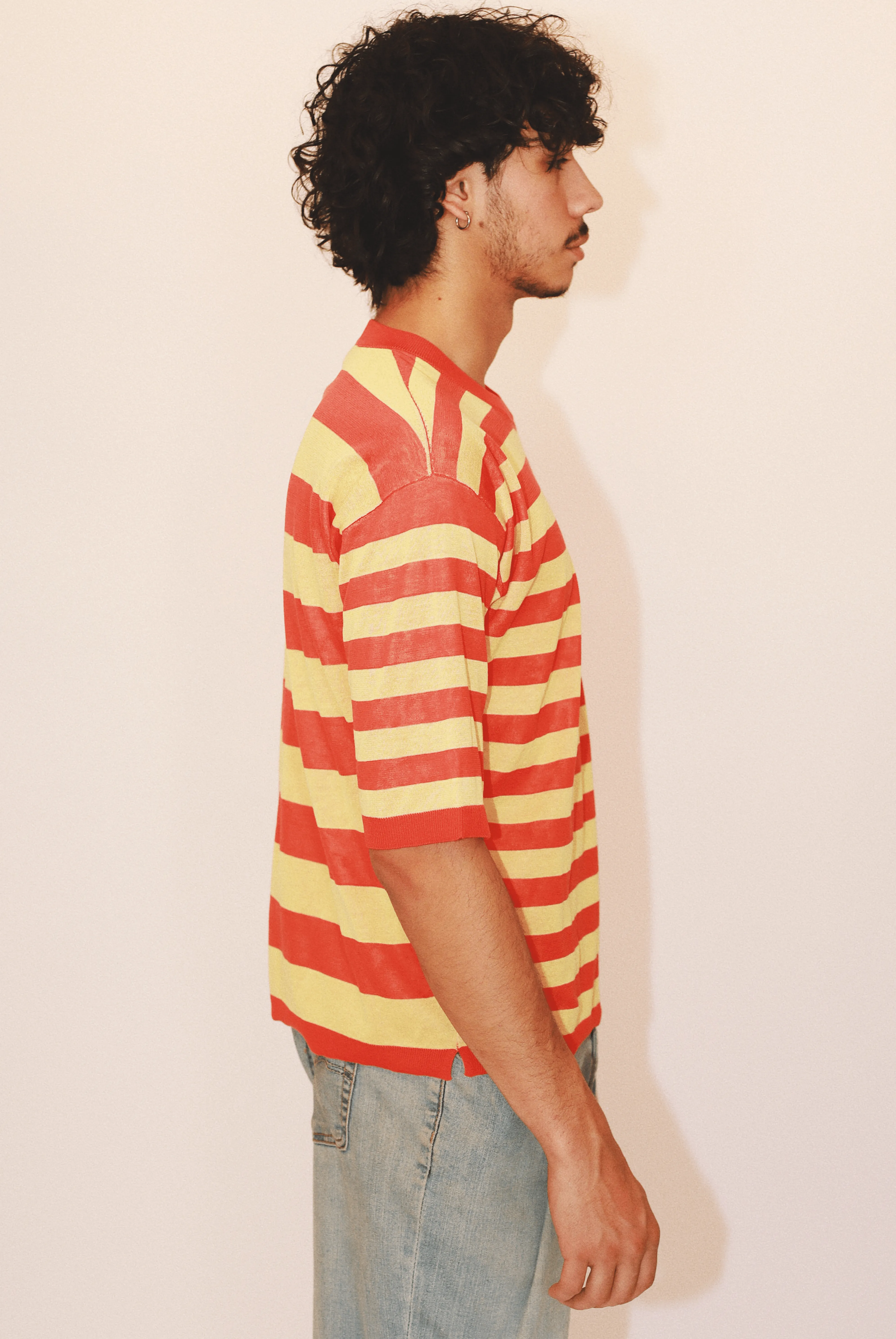 Andrea Striped Crewneck in Organic Cotton