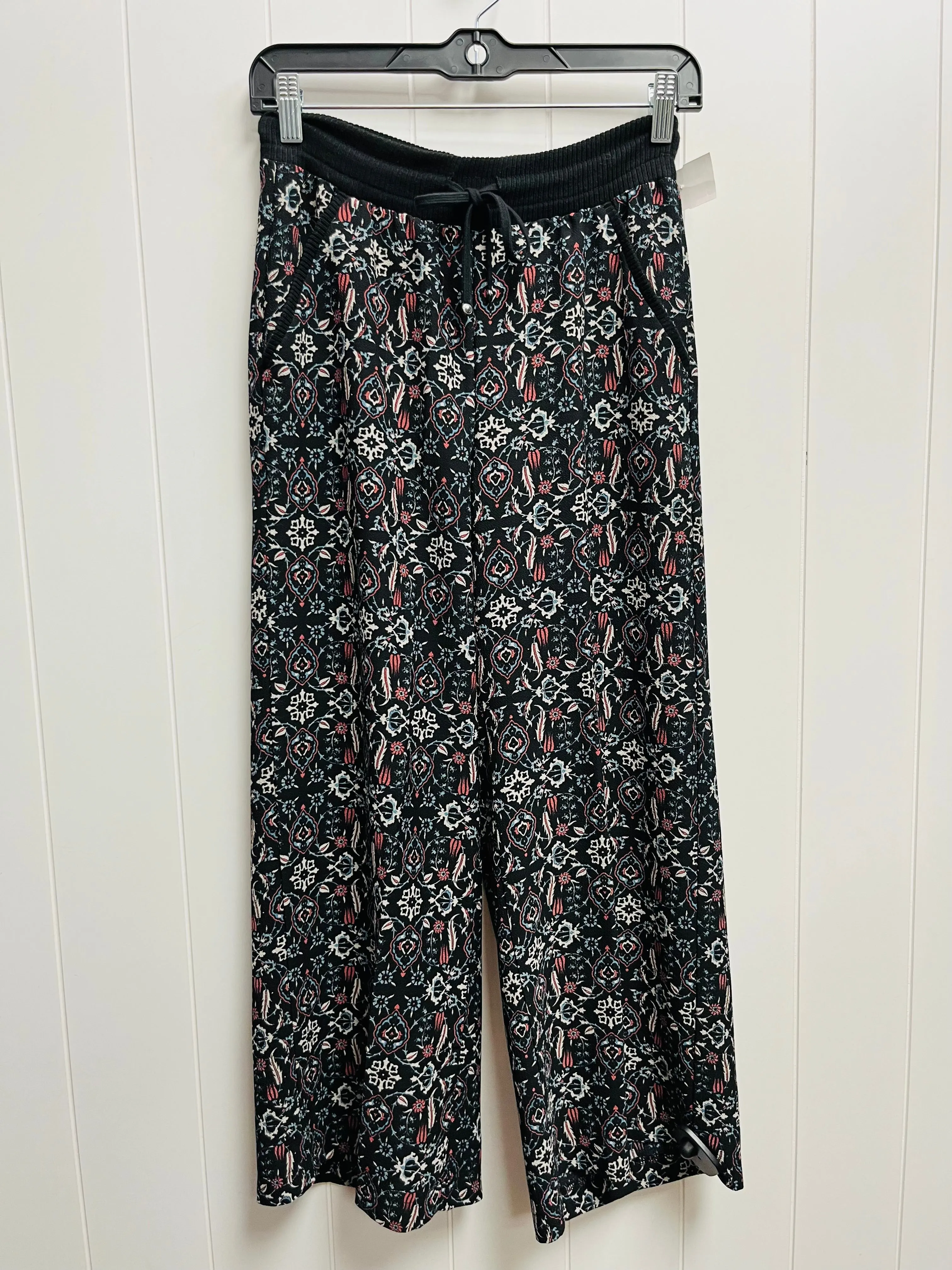 Black & Pink Pants Lounge Max Studio, Size Xs