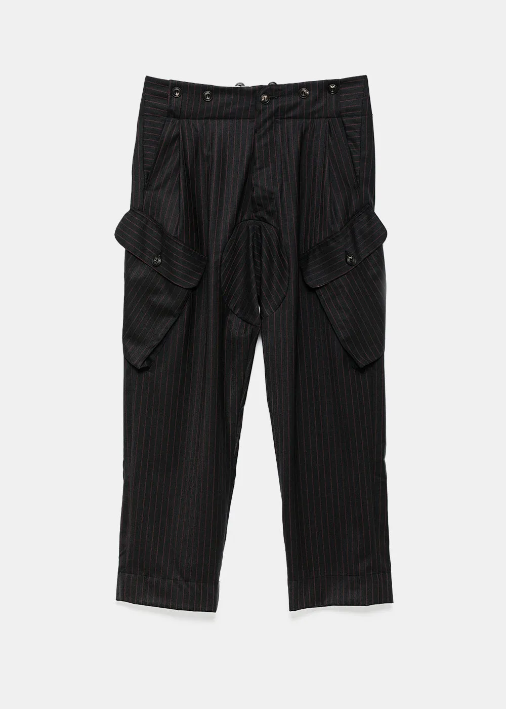 Black & Red Raf Pants