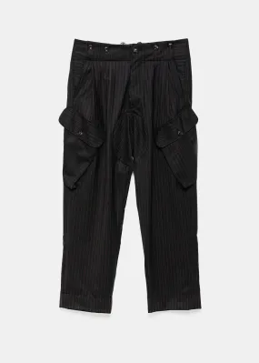 Black & Red Raf Pants