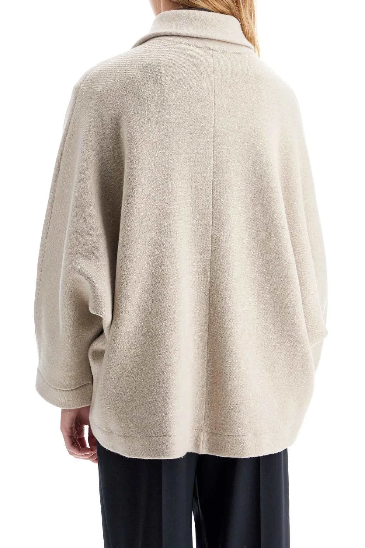 CASHMERE ZIPPED CARDGIAN