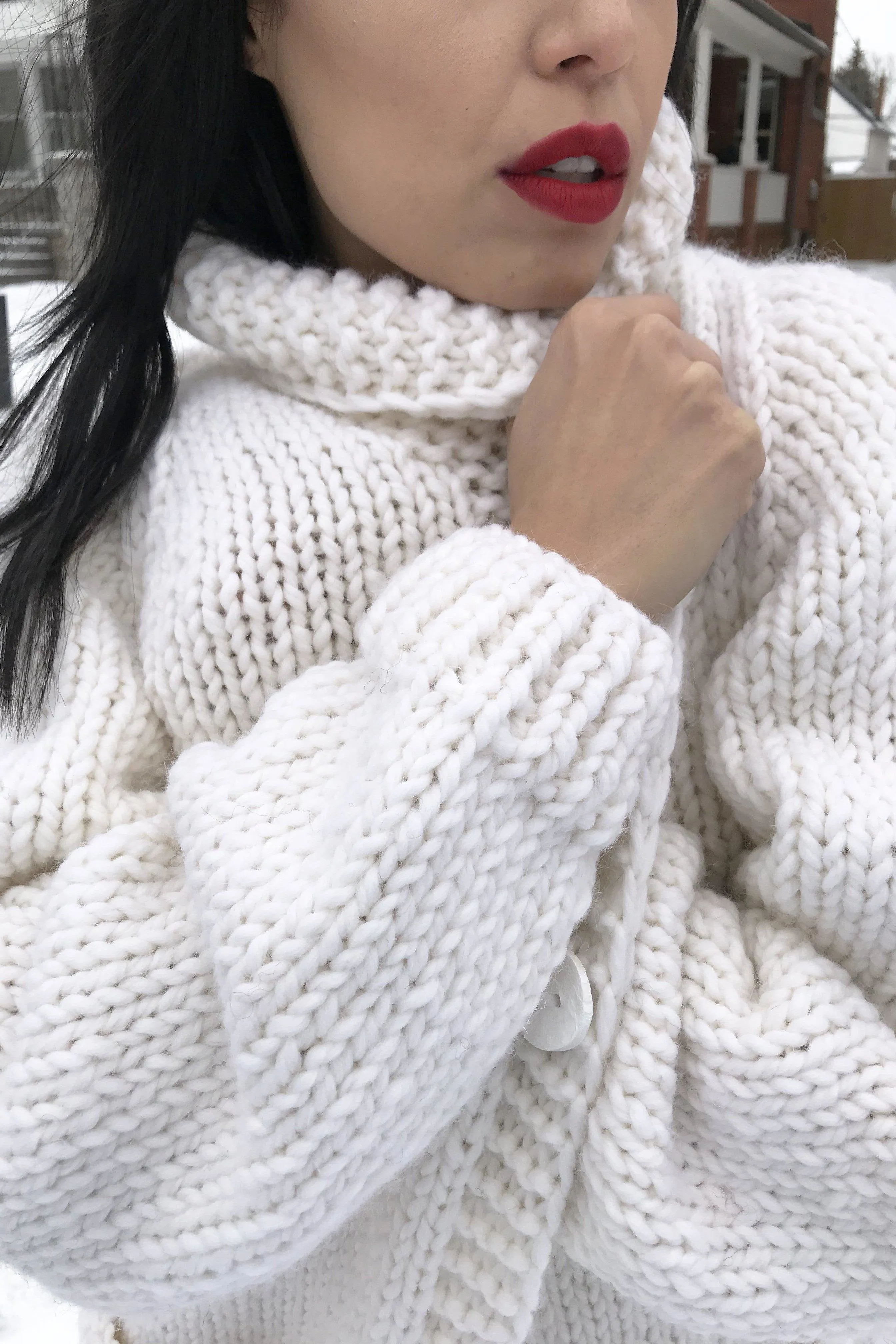 Classic Ski Cardigan