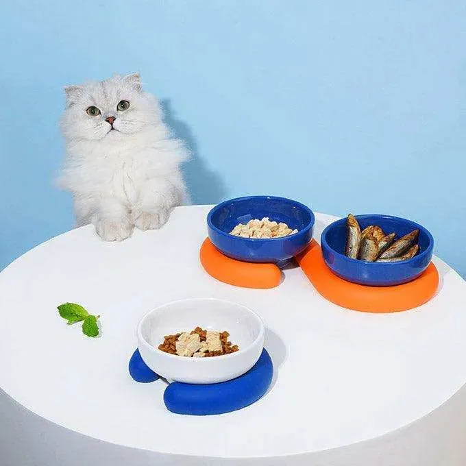 Colorful Ceramic Pet Bowl