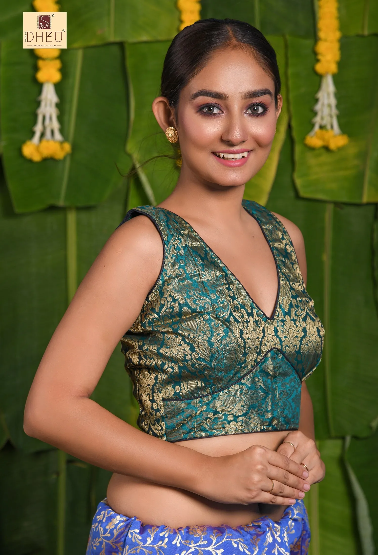 Dheu Exclusive- Readymade Designer Blouse