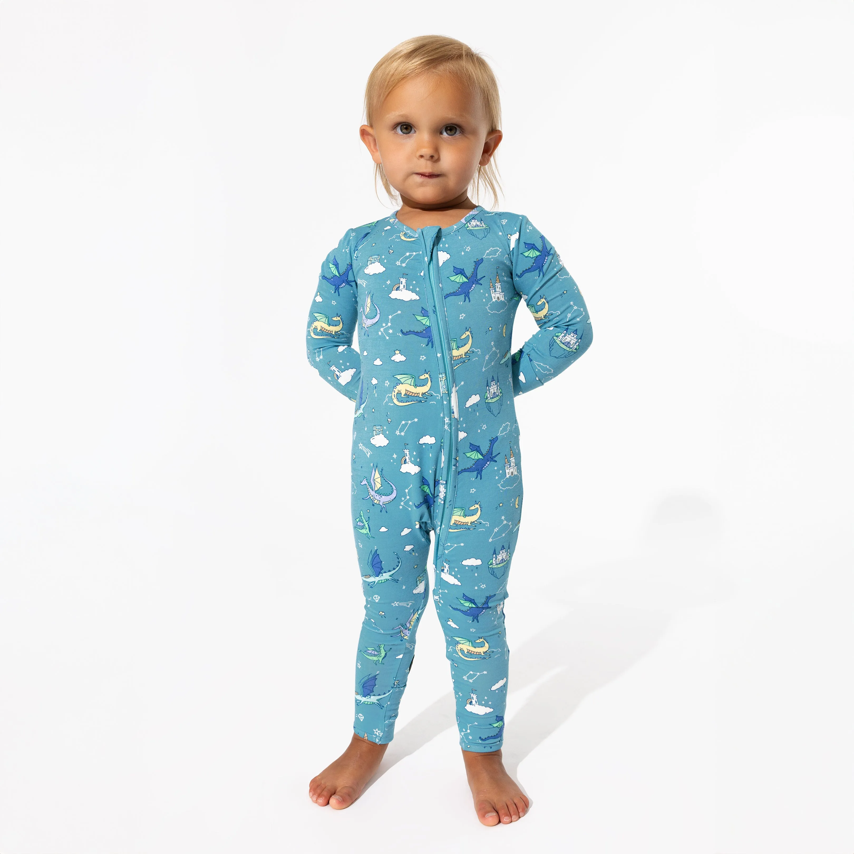 Dragon Dreams Bamboo Convertible Footie