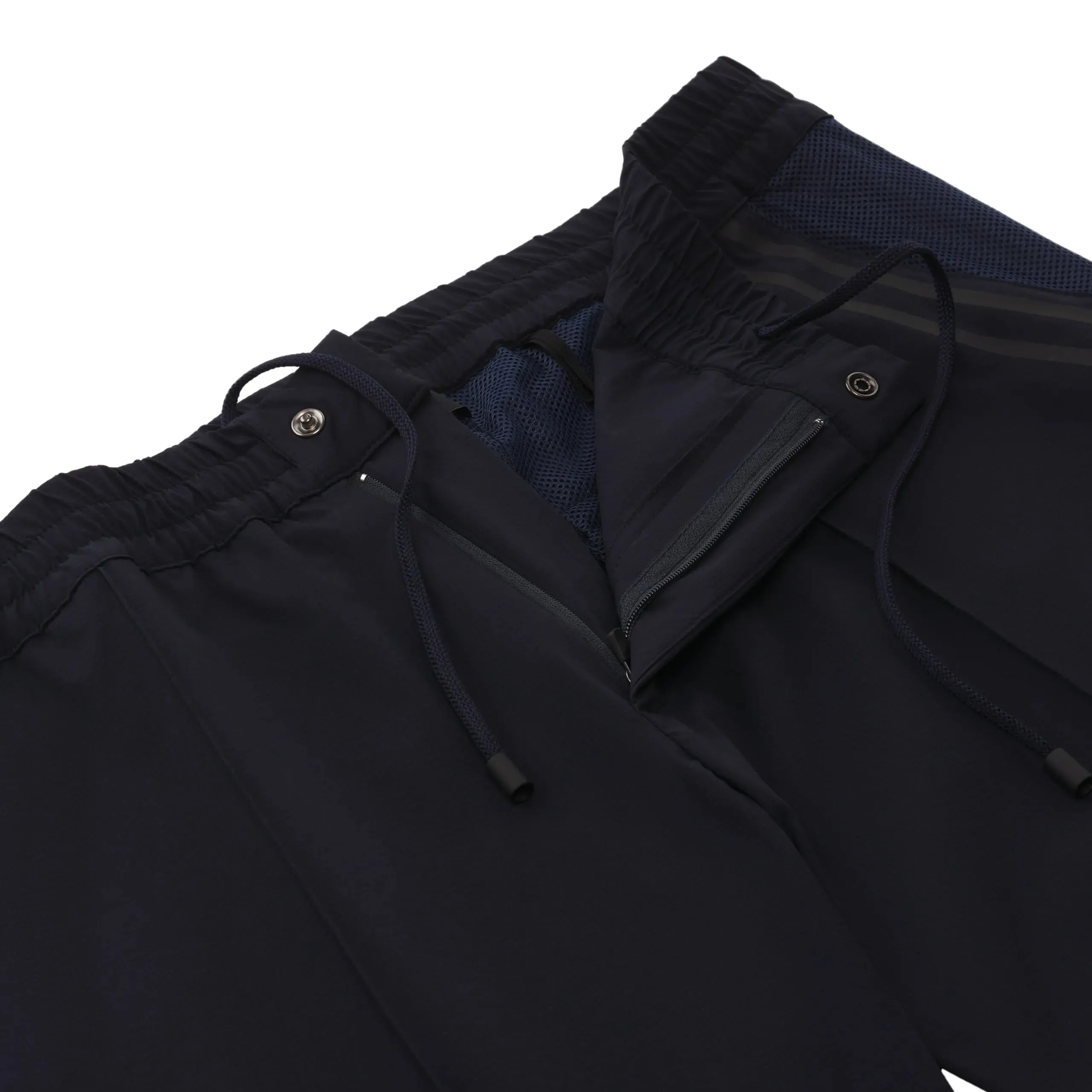 Drawstring Sport Trousers in Dark Blue