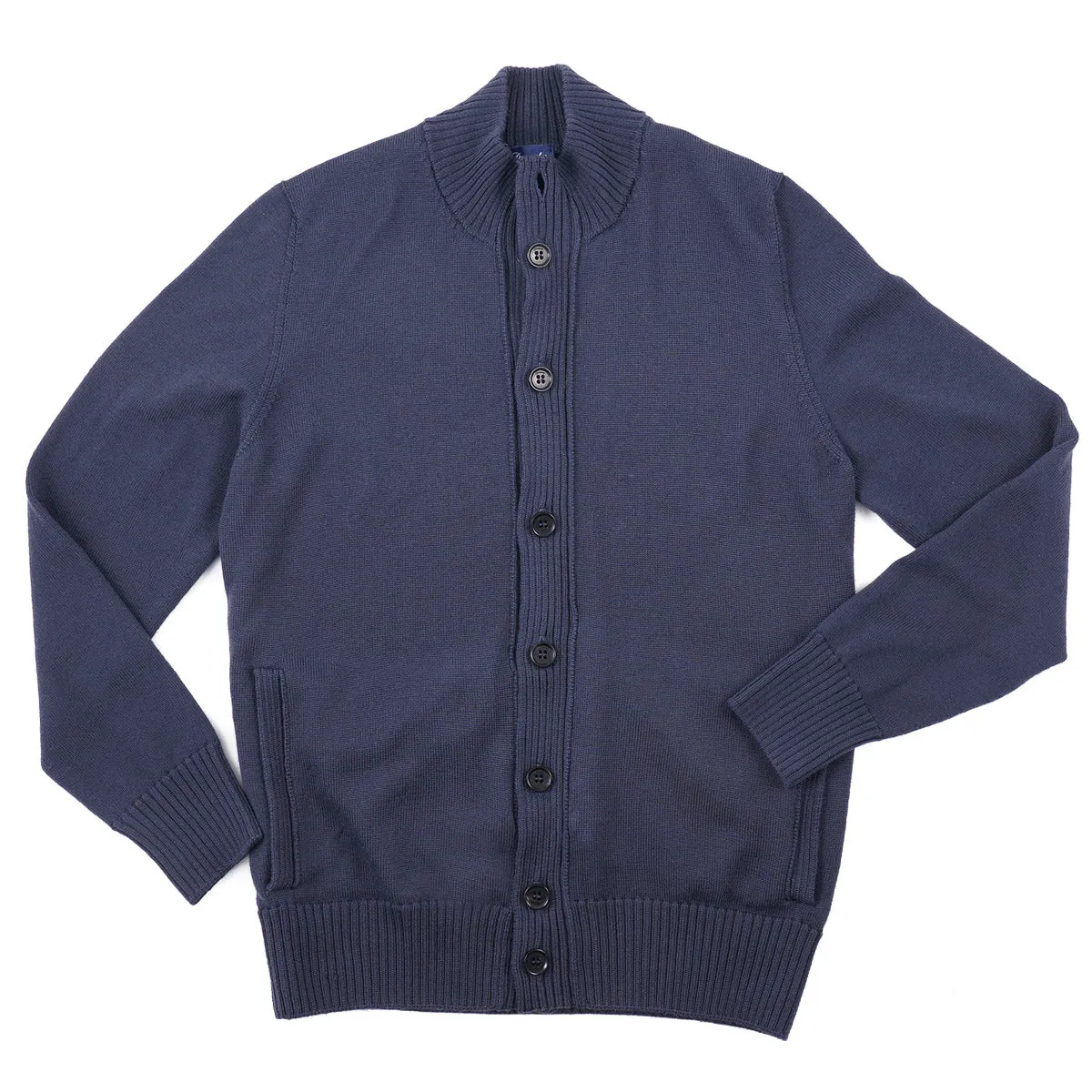 Drumohr Merino Wool Cardigan Sweater