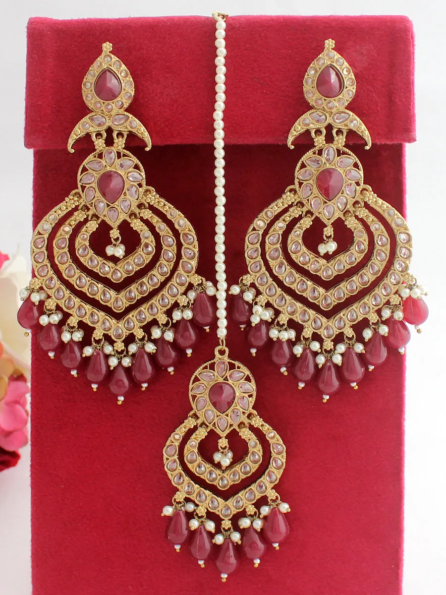 Fatimah Earrings & Tikka