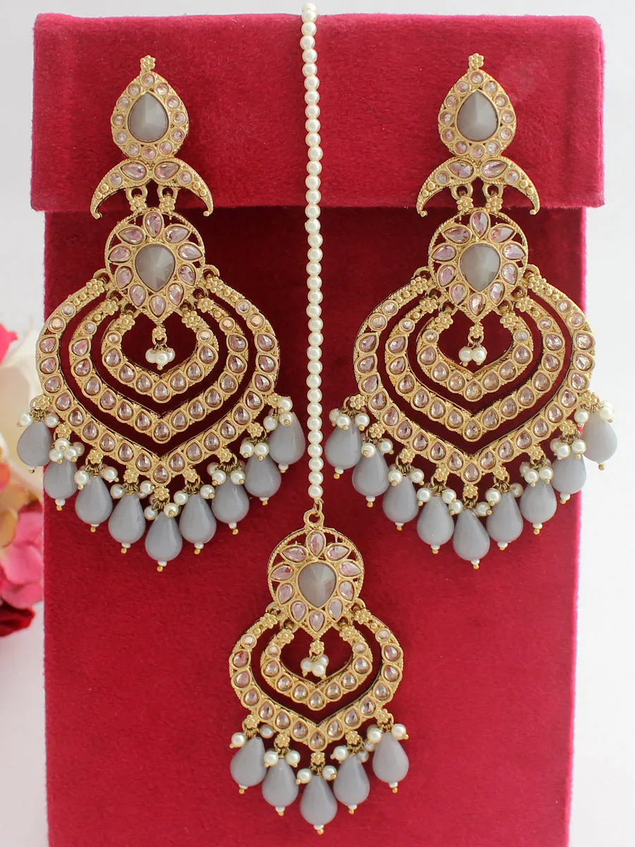 Fatimah Earrings & Tikka