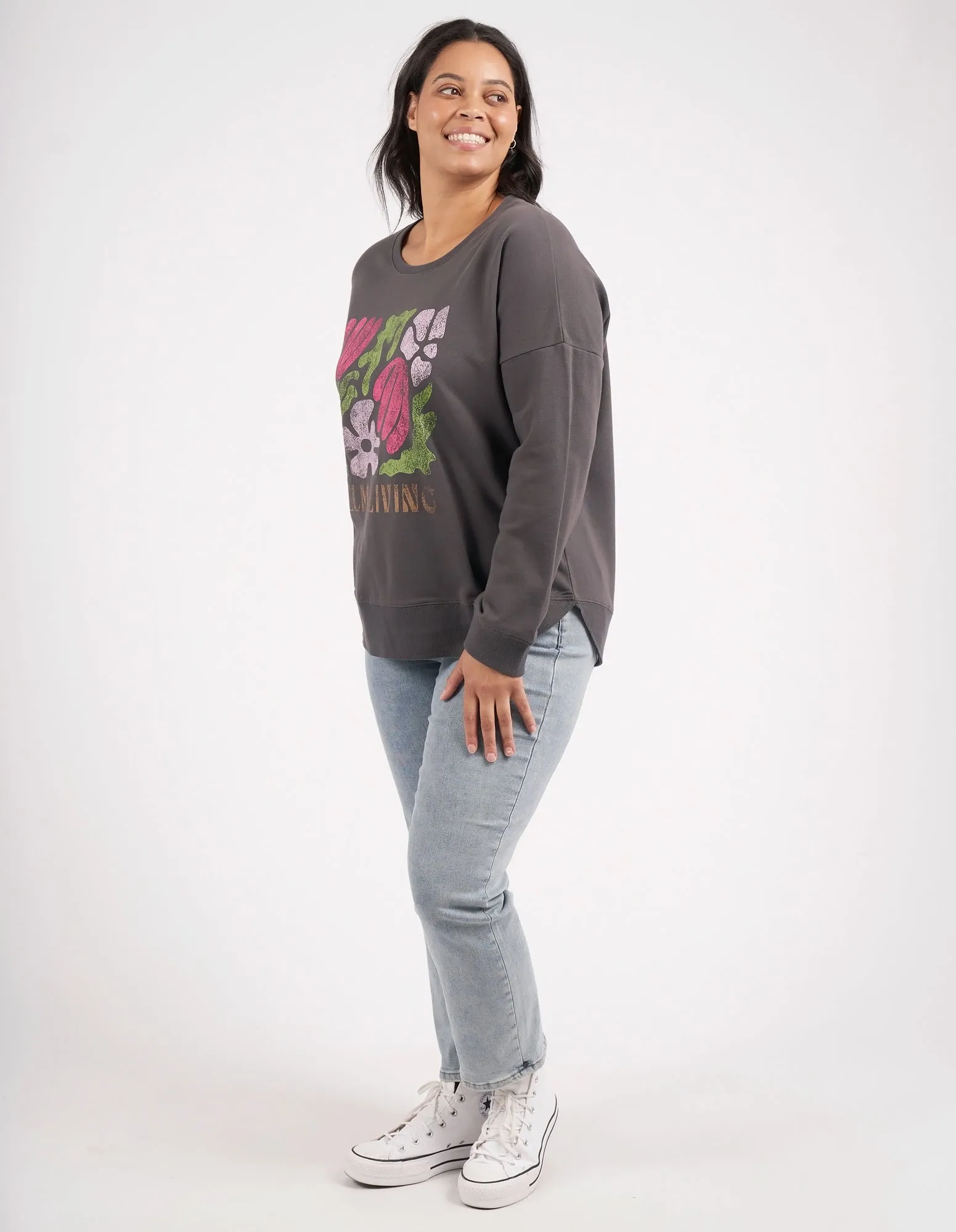 Floret Crew Charcoal