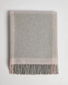 Foxford Corrib Cashmere and Lambswool Throw
