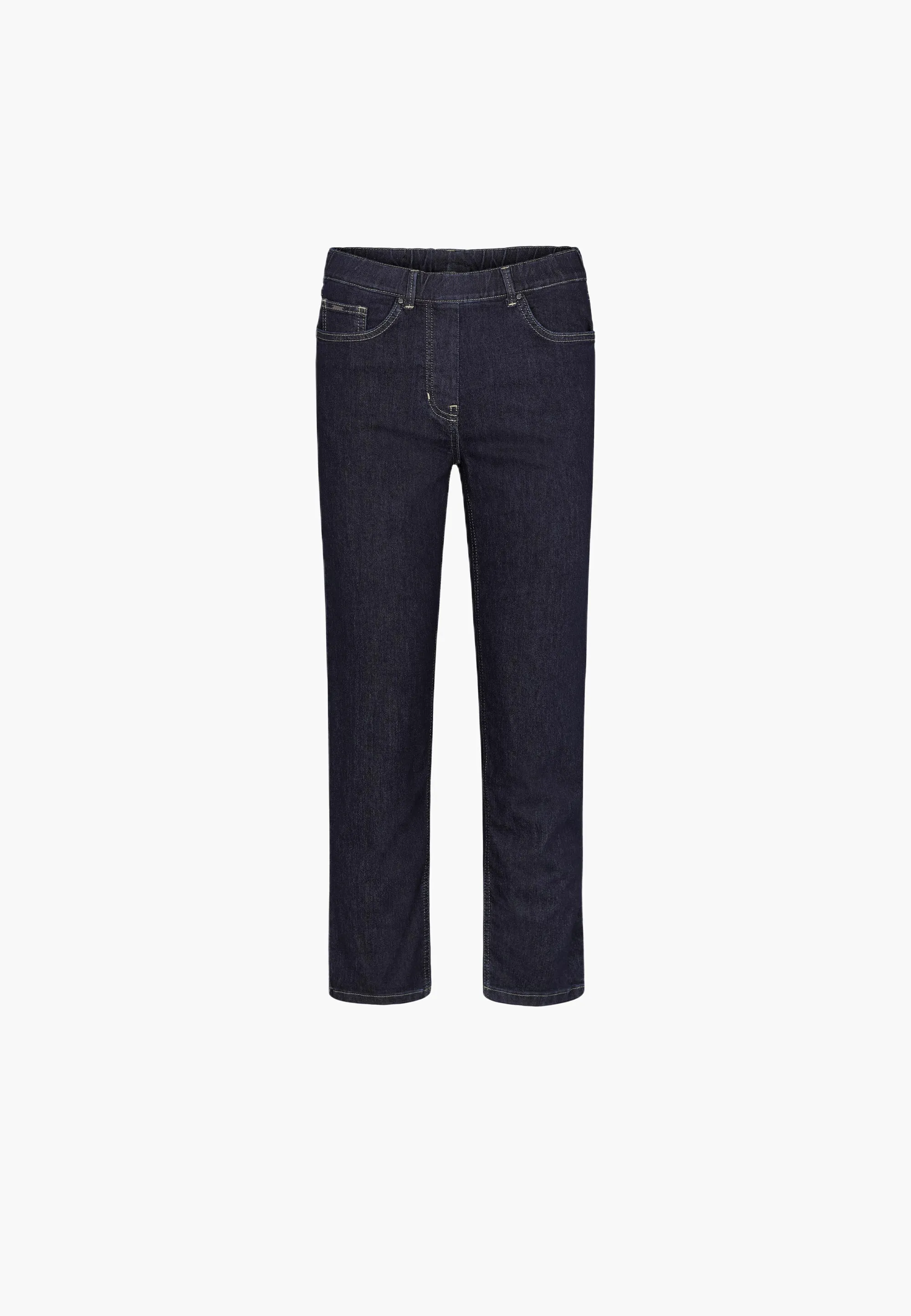 Helen Straight - Extra Short Length - Dark Blue Denim