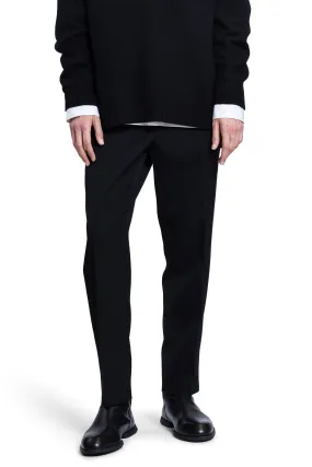 JIL SANDER MAN BLACK TROUSERS