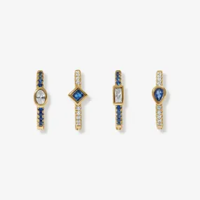 Karon sapphire earring set