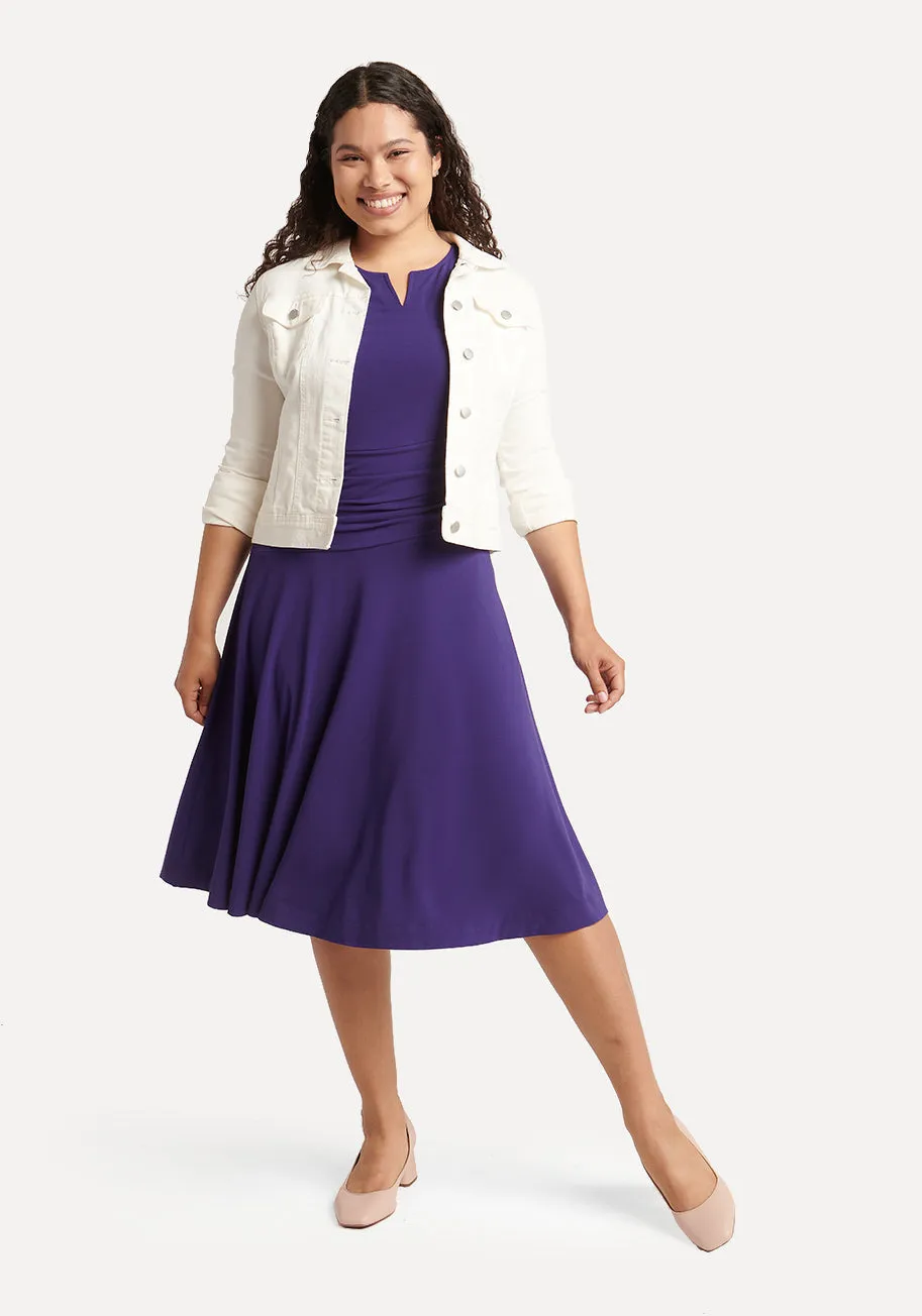 Meryl Dress (Ultraviolet)
