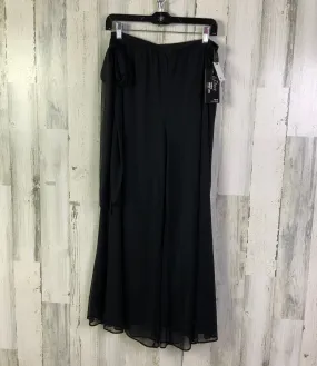 Pants Wide Leg By Alex Evenings In Black, Size: L