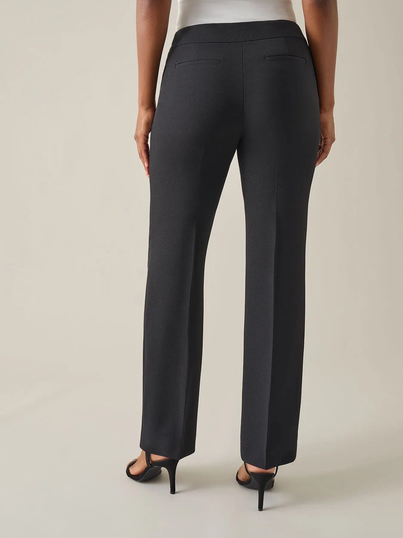 Petite L-Pocket Trouser, Iconic Stretch Crepe