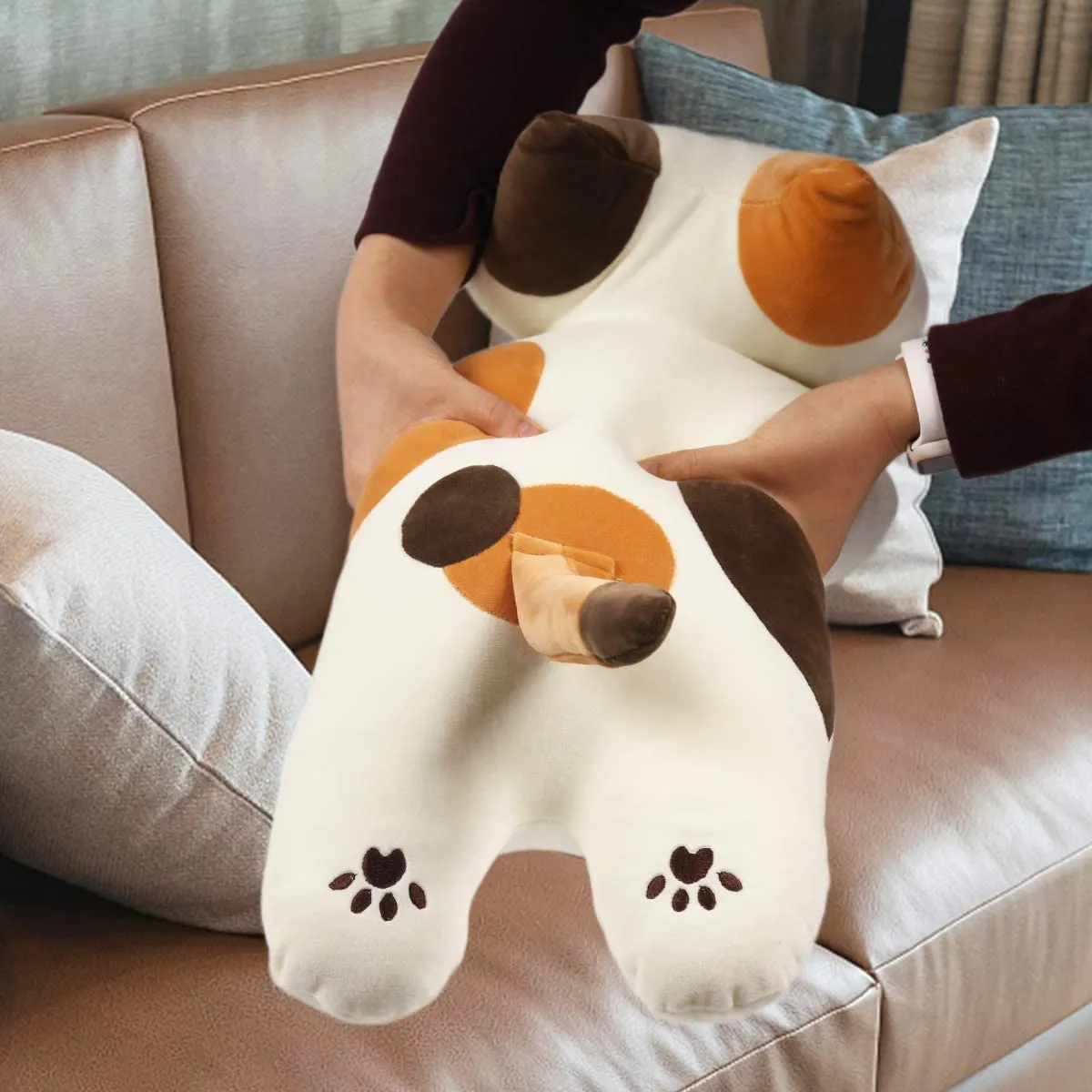 Plush Kitten, 23.6 Inches, (Color: Catwhite)