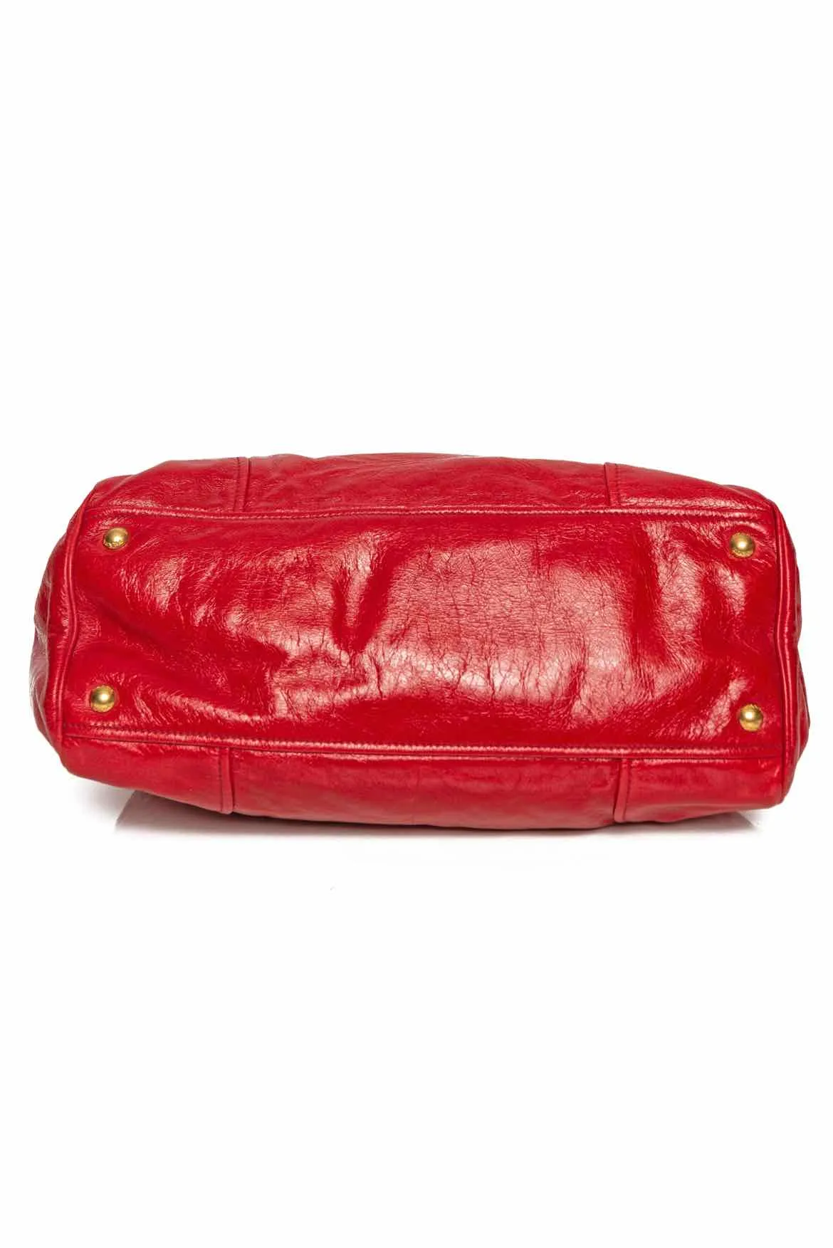 Prada Vitello Shine Leather Tote