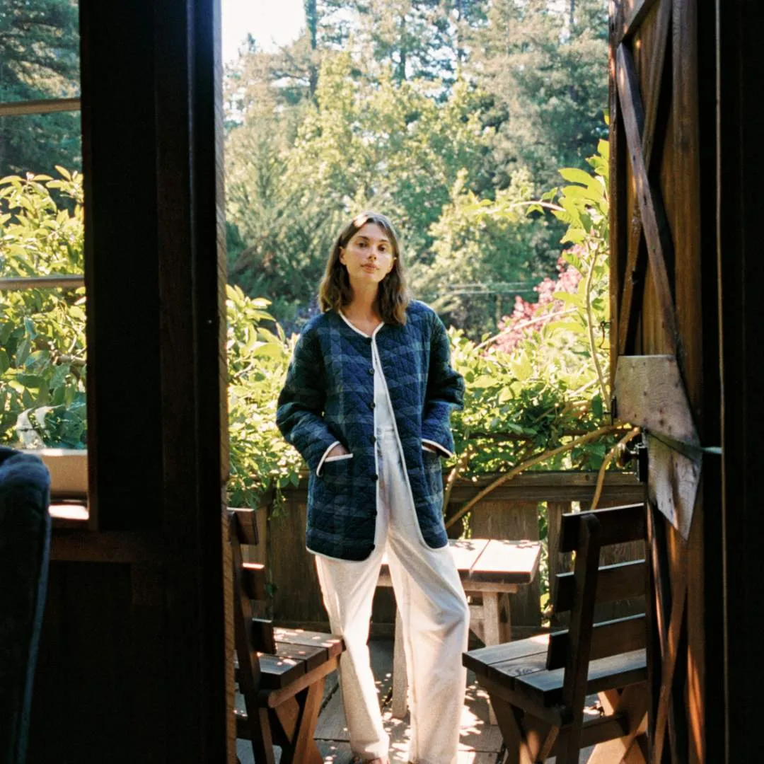 The Lou Lou Jacket | Indigo Blues