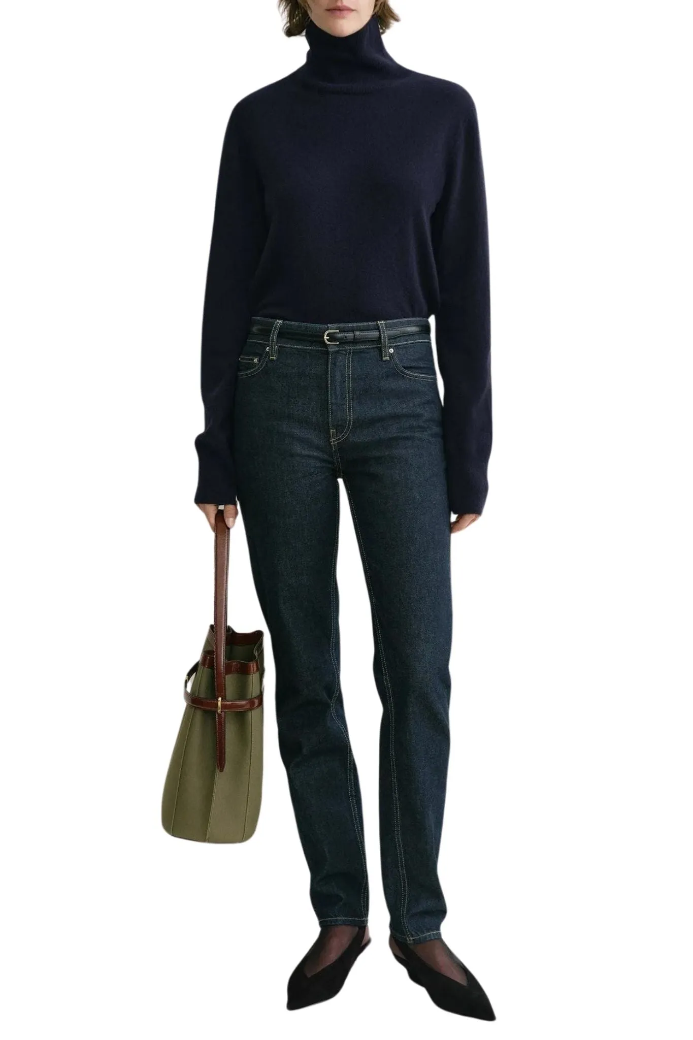 Toteme Cropped Turtleneck