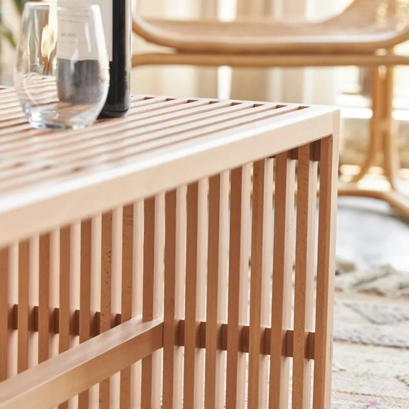 Zero Waste Slatted Bench